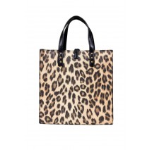 LIU JO MIN OF 2 TOTE AF5026E0016 ΤΣΑΝΤΑ ΓΥΝΑΙΚΕΙΑ ANIMAL PRINT