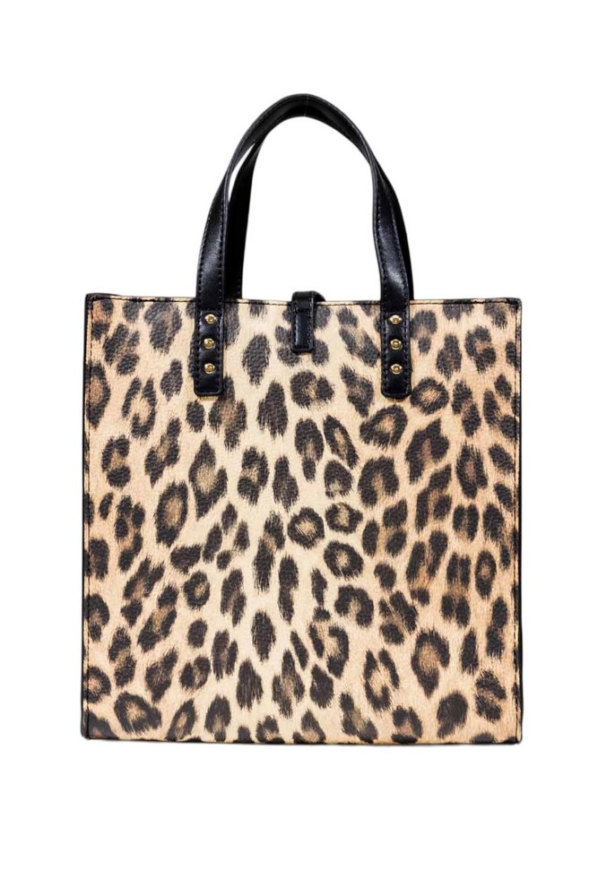 LIU JO MIN OF 2 TOTE AF5026E0016 ΤΣΑΝΤΑ ΓΥΝΑΙΚΕΙΑ ANIMAL PRINT