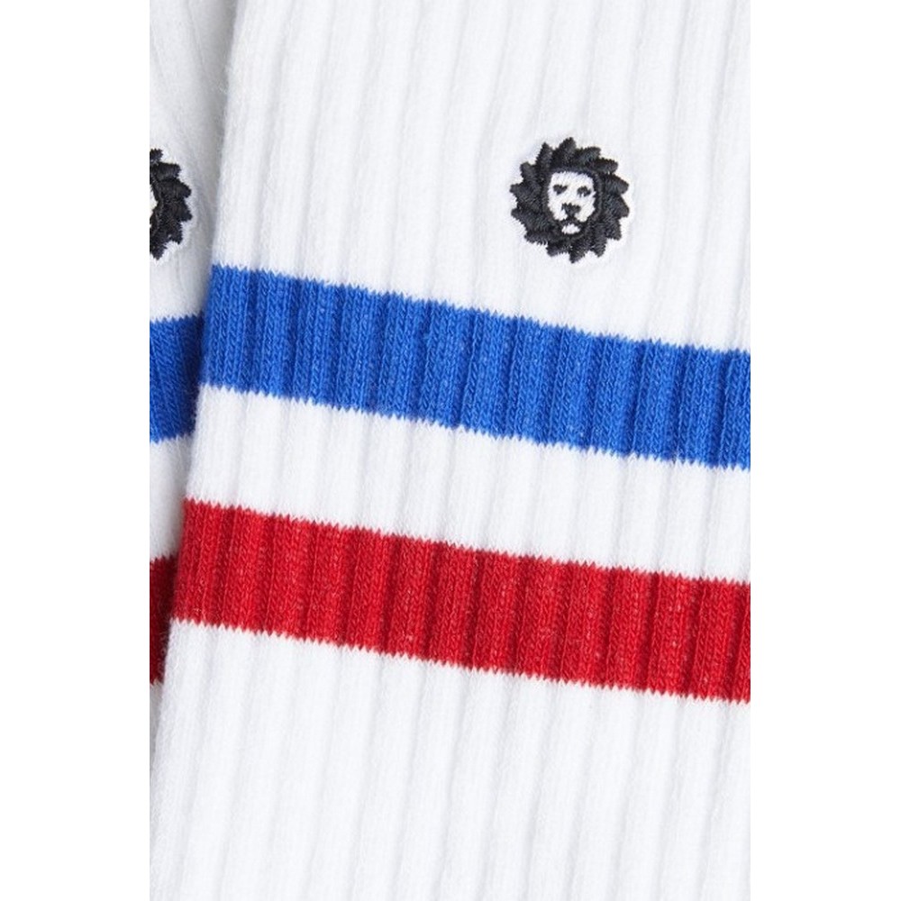 JIMMY LION ESSENTIALS STRIPES SOCKS ΚΑΛΤΣΕΣ WHITE