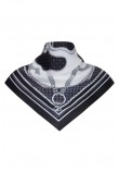 GUESS PRINTED BANDANA 70 X 70 ΑΞΕΣΟΥΑΡ ΜΑΝΤΟ ΓΥΝΑΙΚΕΙΟ BLACK