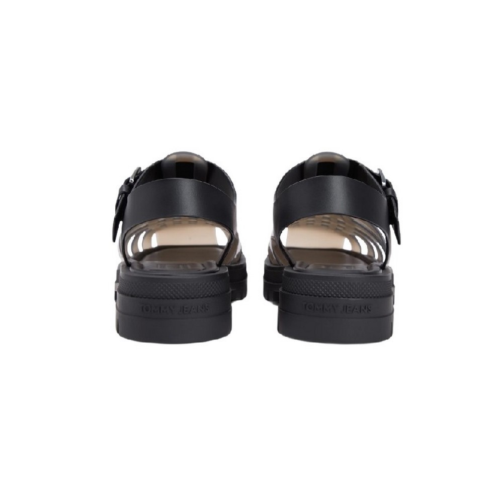 TOMMY JEANS JELLY FISHERMAN SANDAL ΠΕΔΙΛΟ ΓΥΝΑΙΚΕΙΟ BLACK