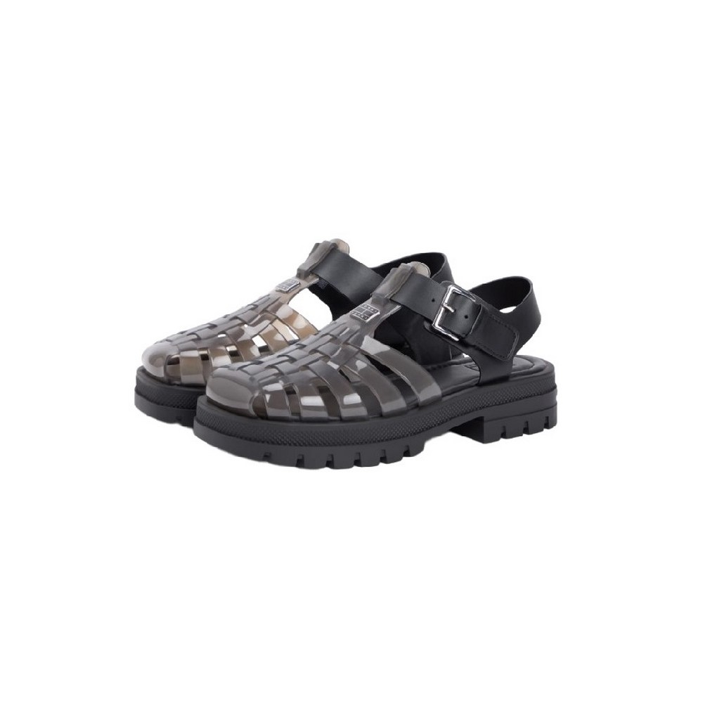 TOMMY JEANS JELLY FISHERMAN SANDAL ΠΕΔΙΛΟ ΓΥΝΑΙΚΕΙΟ BLACK