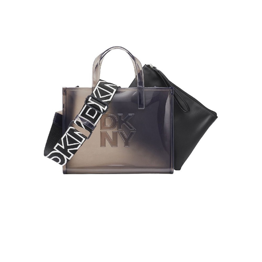 DKNY HADLEE SM TOTE R51AVC80 ΤΣΑΝΤΑ ΓΥΝΑΙΚΕΙΑ BLACK