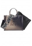 DKNY HADLEE SM TOTE R51AVC80 ΤΣΑΝΤΑ ΓΥΝΑΙΚΕΙΑ BLACK