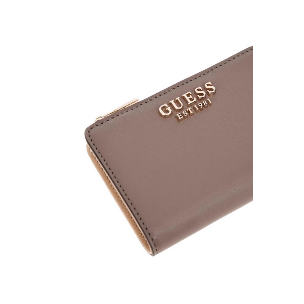 GUESS JANE SLG ZIP AROUND CARD CASE ΠΟΡΤΟΦΟΛΙ ΓΥΝΑΙΚΕΙΟ TAUPE