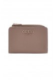 GUESS JANE SLG ZIP AROUND CARD CASE ΠΟΡΤΟΦΟΛΙ ΓΥΝΑΙΚΕΙΟ TAUPE