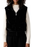 DKNY VEST ΜΠΟΥΦΑΝ ΓΙΛΕΚΟ ΓΥΝΑΙΚΕΙΟ BLACK