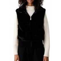 DKNY VEST ΜΠΟΥΦΑΝ ΓΙΛΕΚΟ ΓΥΝΑΙΚΕΙΟ BLACK