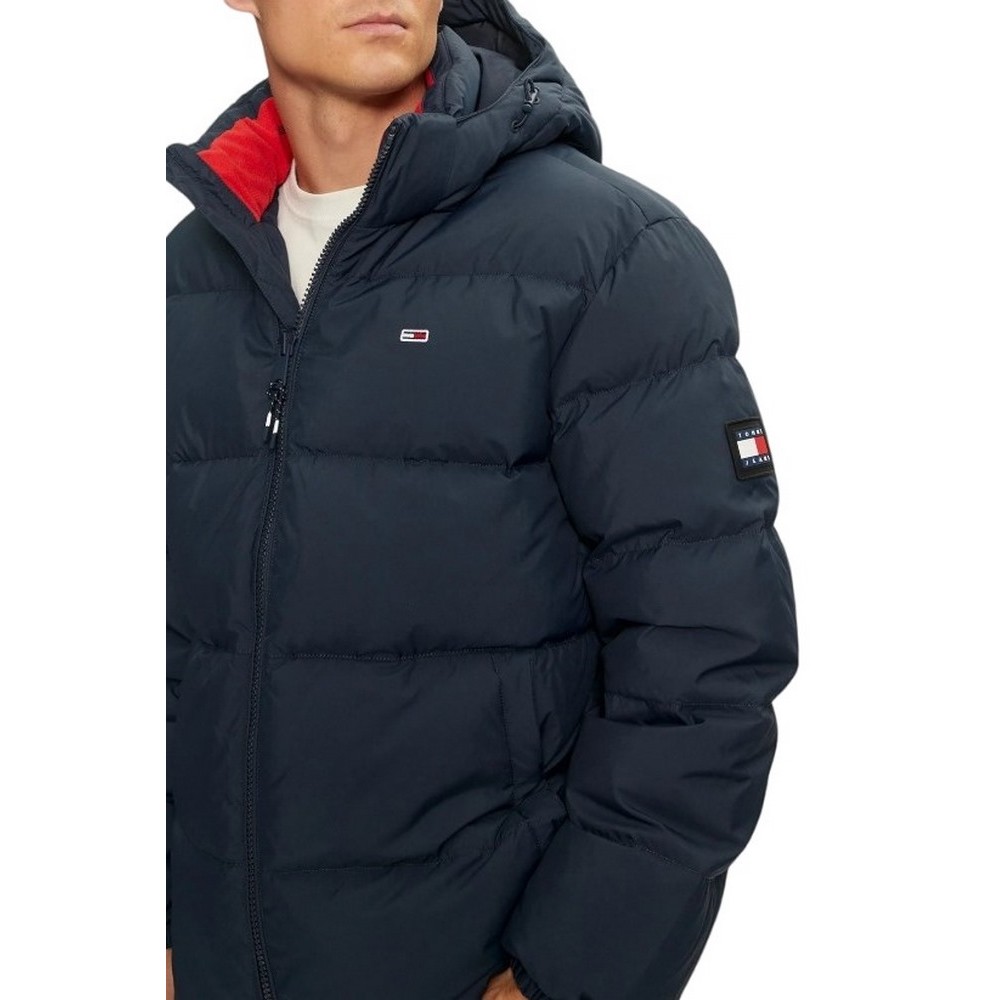 TOMMY HILFIGER ESSENTIAL DOWN JACKET ΜΠΟΥΦΑΝ ΑΝΔΡΙΚΟ NAVY