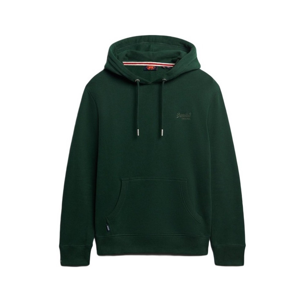 SUPERDRY D2 OVIN ESSENTIAL LOGO HOODIE ΦΟΥΤΕΡ ΜΠΛΟΥΖΑ ΑΝΔΡΙΚΗ GREEN