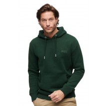 SUPERDRY D2 OVIN ESSENTIAL LOGO HOODIE ΦΟΥΤΕΡ ΜΠΛΟΥΖΑ ΑΝΔΡΙΚΗ GREEN