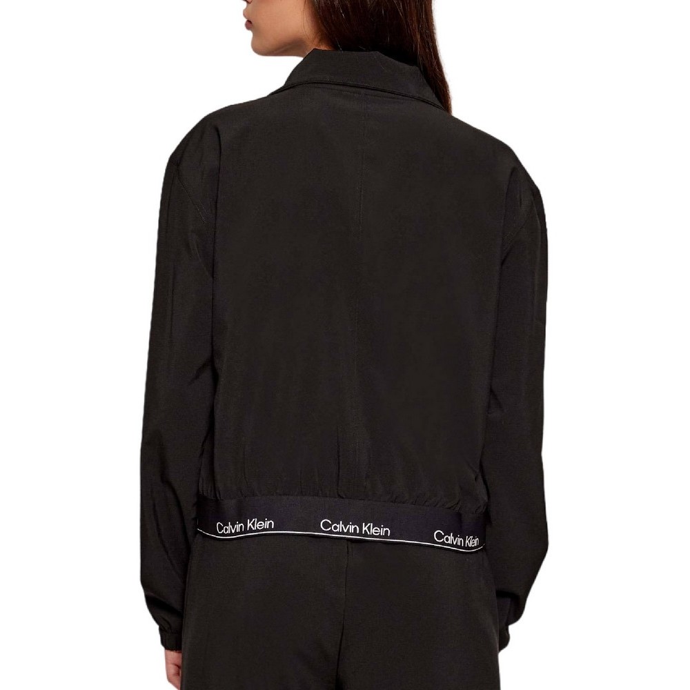 CALVIN KLEIN PERFORMANCE MODERN SPORT WIND JACKET ΜΠΟΥΦΑΝ ΓΥΝΑΙΚΕΙΟ BLACK