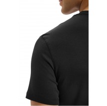 CALVIN KLEIN SLIM SUPIMA LOGO PATCH T-SHIRT ΜΠΛΟΥΖΑ ΑΝΔΡΙΚΗ BLACK