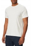 CALVIN KLEIN SLIM SUPIMA LOGO PATCH T-SHIRT ΜΠΛΟΥΖΑ ΑΝΔΡΙΚΗ BRIGHT WHITE