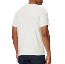 CALVIN KLEIN SLIM SUPIMA LOGO PATCH T-SHIRT ΜΠΛΟΥΖΑ ΑΝΔΡΙΚΗ BRIGHT WHITE