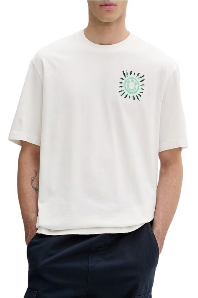 HUGO BOSS JERSEY NEXTRALIO T-SHIRT ΜΠΛΟΥΖΑ ΑΝΔΡΙΚΗ OFF WHITE