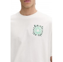 HUGO BOSS JERSEY NEXTRALIO T-SHIRT ΜΠΛΟΥΖΑ ΑΝΔΡΙΚΗ OFF WHITE