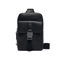 CALVIN KLEIN EMBLEM HW SLING ΤΣΑΝΤΑ ΑΝΔΡΙΚΗ BLACK