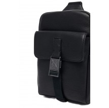 CALVIN KLEIN EMBLEM HW SLING ΤΣΑΝΤΑ ΑΝΔΡΙΚΗ BLACK