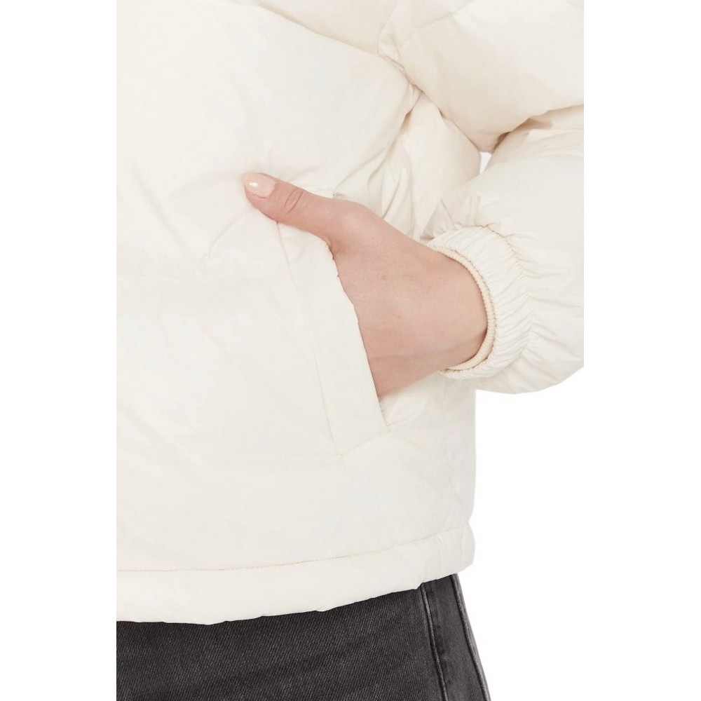 CALVIN KLEIN JEANS ESSENTIAL MIDWEIGHT PUFFER JACKE ΜΠΟΥΦΑΝ ΓΥΝΑΙΚΕΙΟ CREAMY WHITE