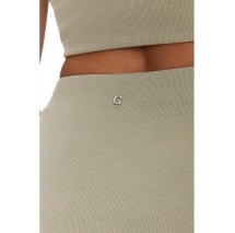 GUESS AIMEE JEWEL DRAP SKIRT ΦΟΥΣΤΑ ΓΥΝΑΙΚΕΙΑ KHAKI