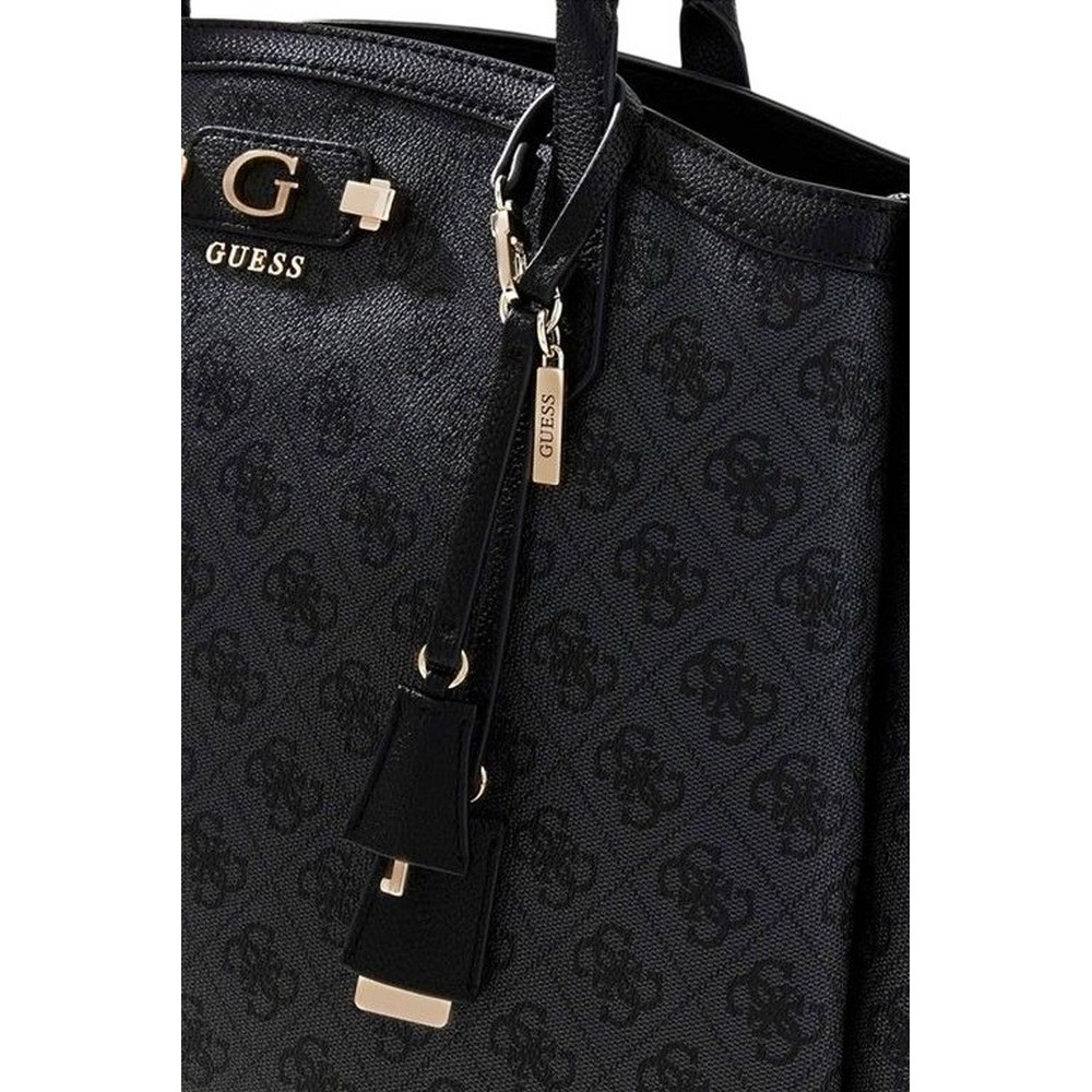 GUESS LINDSEY TOTE ΤΣΑΝΤΑ ΓΥΝΑΙΚΕΙΑ DARK GREY