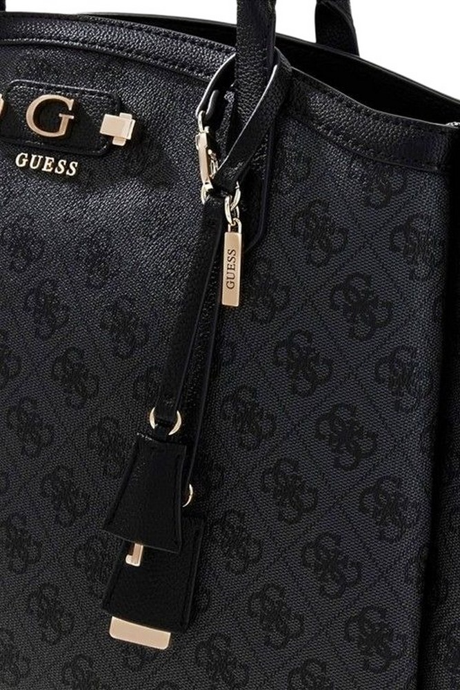 GUESS LINDSEY TOTE ΤΣΑΝΤΑ ΓΥΝΑΙΚΕΙΑ DARK GREY