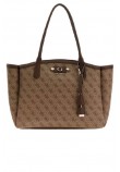 GUESS LINDSEY TOTE ΤΣΑΝΤΑ ΓΥΝΑΙΚΕΙΑ LATTE