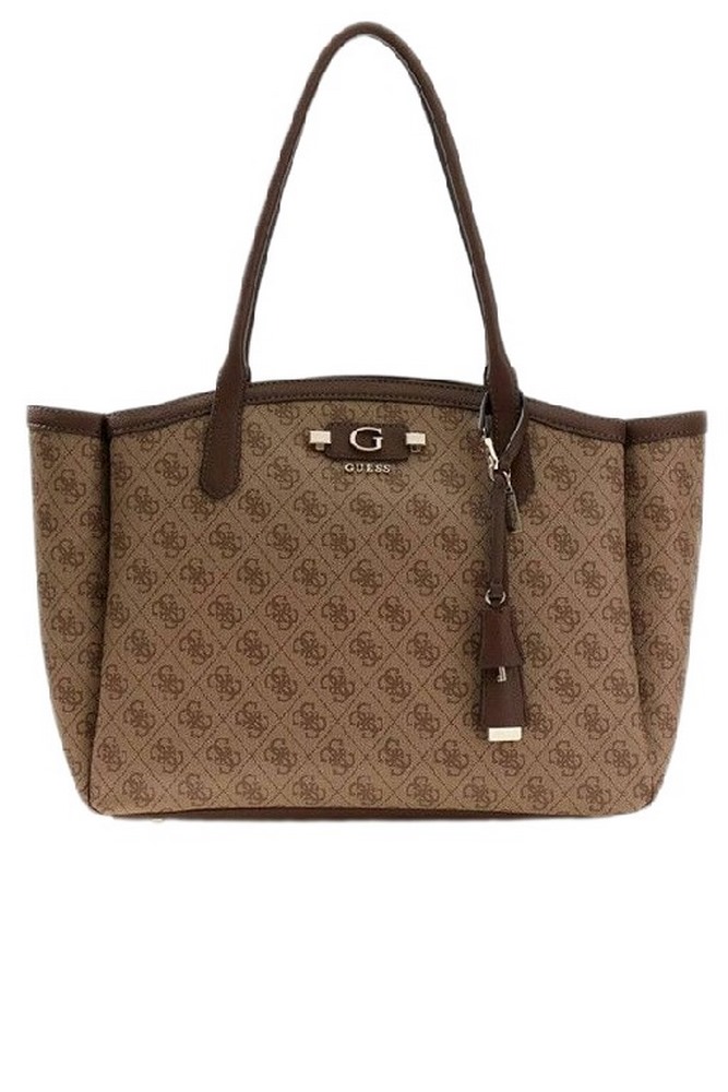 GUESS LINDSEY TOTE ΤΣΑΝΤΑ ΓΥΝΑΙΚΕΙΑ LATTE
