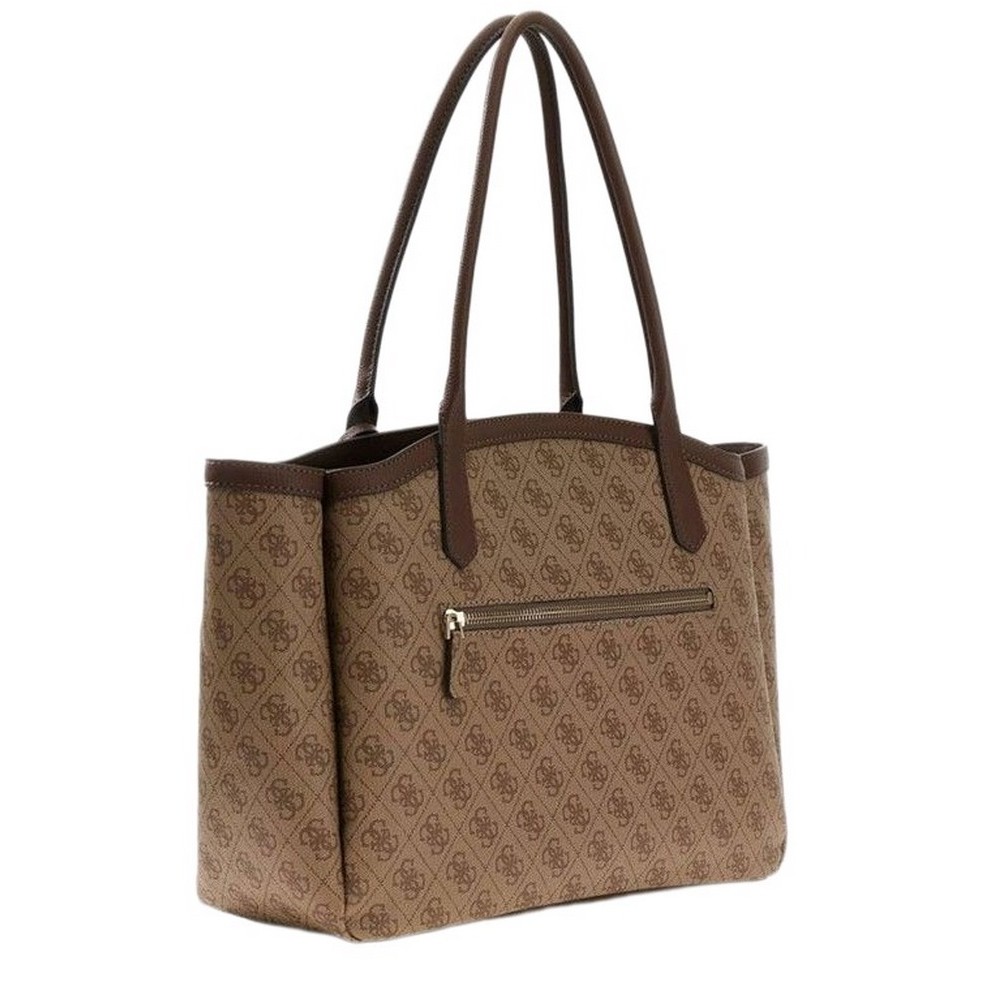 GUESS LINDSEY TOTE ΤΣΑΝΤΑ ΓΥΝΑΙΚΕΙΑ LATTE