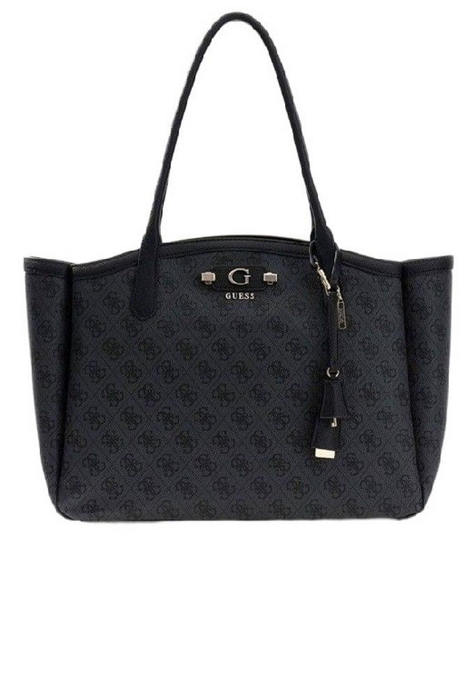 GUESS LINDSEY TOTE ΤΣΑΝΤΑ ΓΥΝΑΙΚΕΙΑ DARK GREY