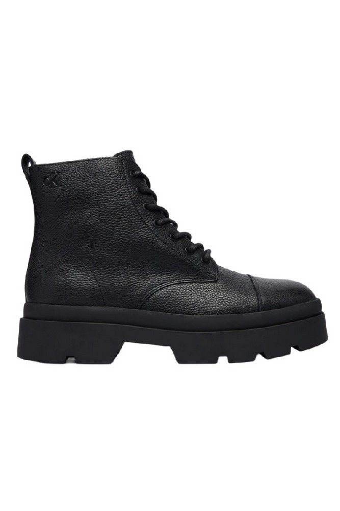 CALVIN KLEIN LUGGED MID LACE UP TC TU LTH ΜΠΟΤΑΚΙ ΑΝΔΡΙΚΟ BLACK