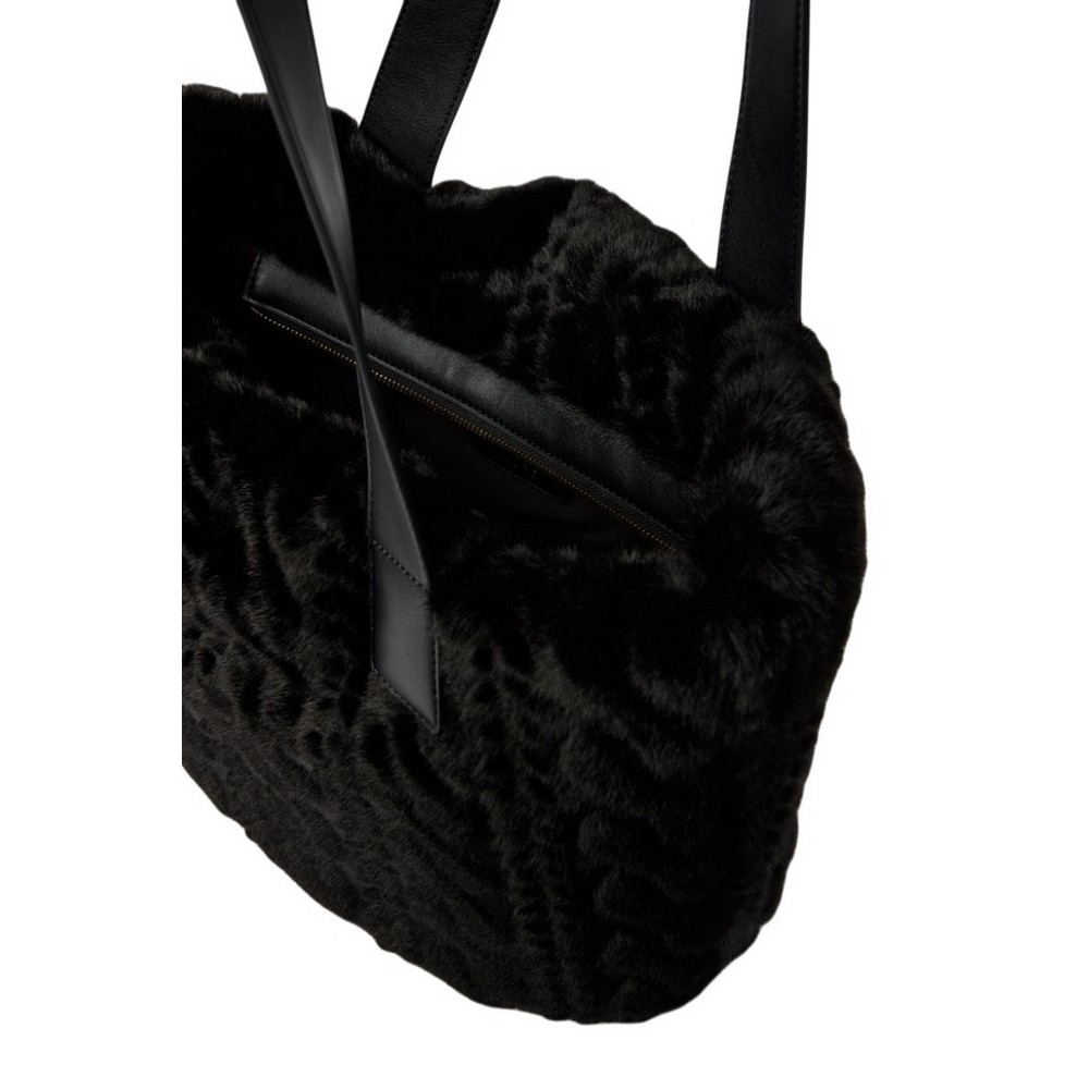 LIU JO MIN OF 2 L TOTE AF5154E0305 ΤΣΑΝΤΑ ΓΥΝΑΙΚΕΙΑ BLACK
