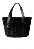 LIU JO MIN OF 2 L TOTE AF5154E0305 ΤΣΑΝΤΑ ΓΥΝΑΙΚΕΙΑ BLACK