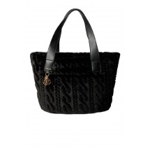 LIU JO MIN OF 2 L TOTE AF5154E0305 ΤΣΑΝΤΑ ΓΥΝΑΙΚΕΙΑ BLACK