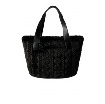 LIU JO MIN OF 2 L TOTE AF5154E0305 ΤΣΑΝΤΑ ΓΥΝΑΙΚΕΙΑ BLACK