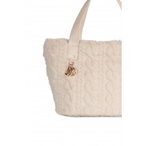 LIU JO MIN OF 2 L TOTE AF5154E0305 ΤΣΑΝΤΑ ΓΥΝΑΙΚΕΙΑ BEIGE