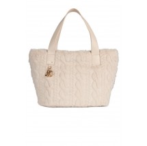 LIU JO MIN OF 2 L TOTE AF5154E0305 ΤΣΑΝΤΑ ΓΥΝΑΙΚΕΙΑ BEIGE