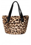 LIU JO MIN OF 2 L TOTE AF5154E0305 ΤΣΑΝΤΑ ΓΥΝΑΙΚΕΙΑ ANIMAL PRINT