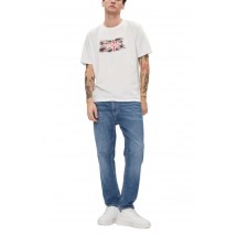 PEPE JEANS LONDON CLAG T-SHIRT ΜΠΛΟΥΖΑ ΑΝΔΡΙΚΗ WHITE