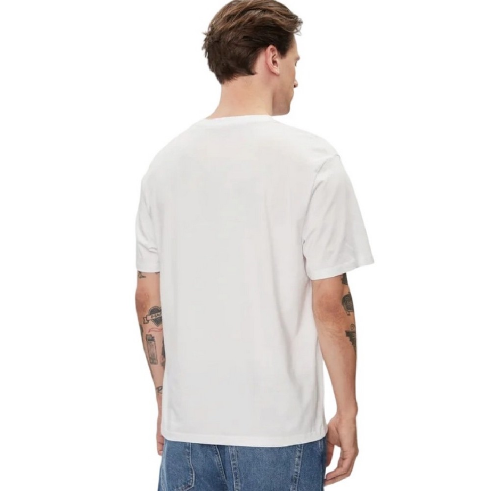 PEPE JEANS LONDON CLAG T-SHIRT ΜΠΛΟΥΖΑ ΑΝΔΡΙΚΗ WHITE