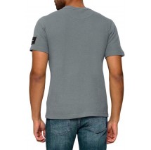 CALVIN KLEIN JEANS WAFFLE BADGE CREWNK T-SHIRT ΜΠΛΟΥΖΑ ΑΝΔΡΙΚΗ STEEL GRAY