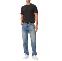 CALVIN KLEIN JEANS WAFFLE BADGE CREWNK T-SHIRT ΜΠΛΟΥΖΑ ΑΝΔΡΙΚΗ ANTHRACHITE