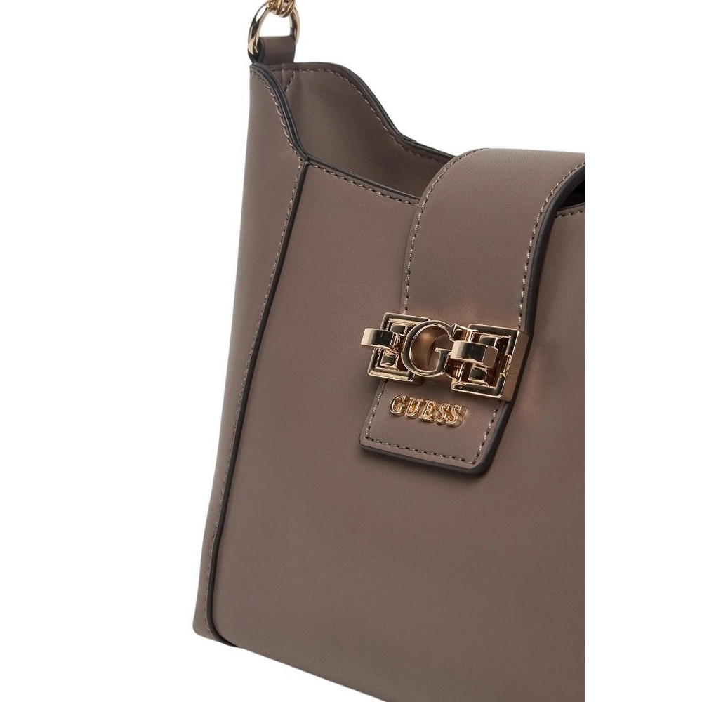GUESS JANE HOBO ΤΣΑΝΤΑ ΓΥΝΑΙΚΕΙΑ TAUPE
