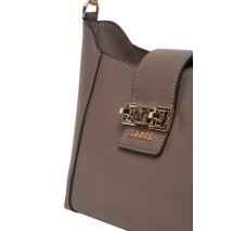 GUESS JANE HOBO ΤΣΑΝΤΑ ΓΥΝΑΙΚΕΙΑ TAUPE