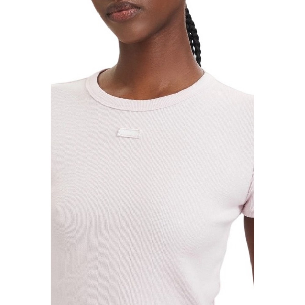 HUGO BOSS BABY TEE B JERSEY T-SHIRT ΜΠΛΟΥΖΑ ΓΥΝΑΙΚΕΙΑ SOFT PINK
