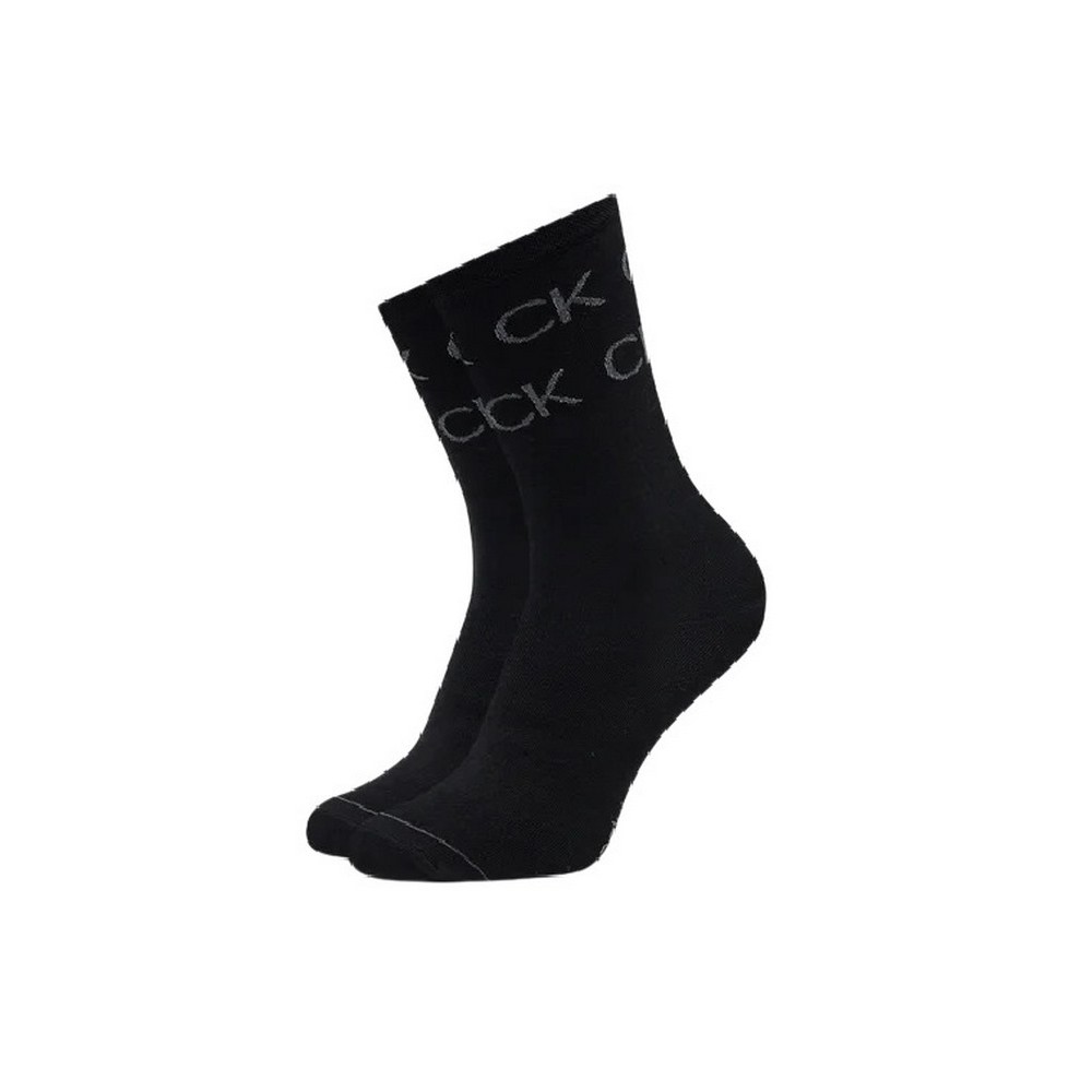 CALVIN KLEIN JEANS CK WOMEN SOCK 1P LUREX LOGO GIFTBOX ΚΑΛΤΣΕΣ ΓΥΝΑΙΚΕΙΕΣ BLACK