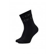 CALVIN KLEIN JEANS CK WOMEN SOCK 1P LUREX LOGO GIFTBOX ΚΑΛΤΣΕΣ ΓΥΝΑΙΚΕΙΕΣ BLACK