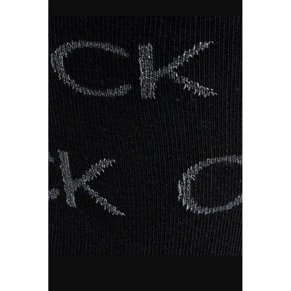 CALVIN KLEIN JEANS CK WOMEN SOCK 1P LUREX LOGO GIFTBOX ΚΑΛΤΣΕΣ ΓΥΝΑΙΚΕΙΕΣ BLACK