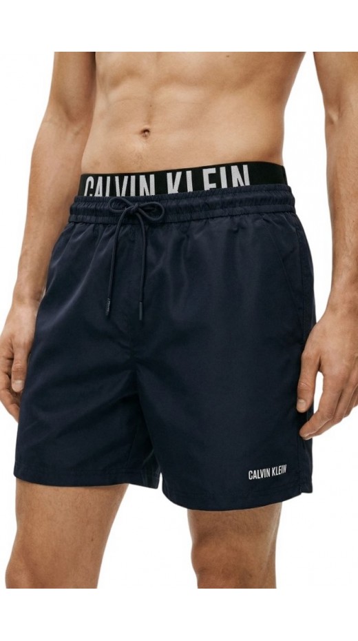CALVIN KLEIN MEDIUM DRAWSTRING BOXER ΜΑΓΙΟ ΑΝΔΡΙΚΟ NAVY